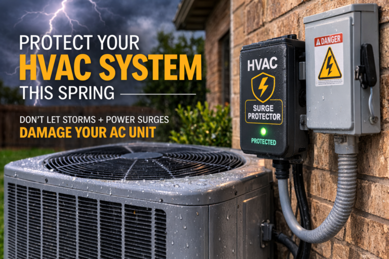 Protect Your HVAC System This Spring with a Surge Protector